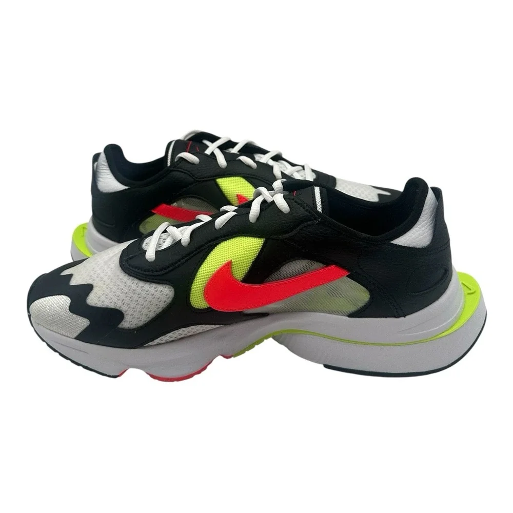 Nike Air Zoom Division‎ Shoes Mens Sz 8 Black/Flash Crimson/White Volt Sneakers